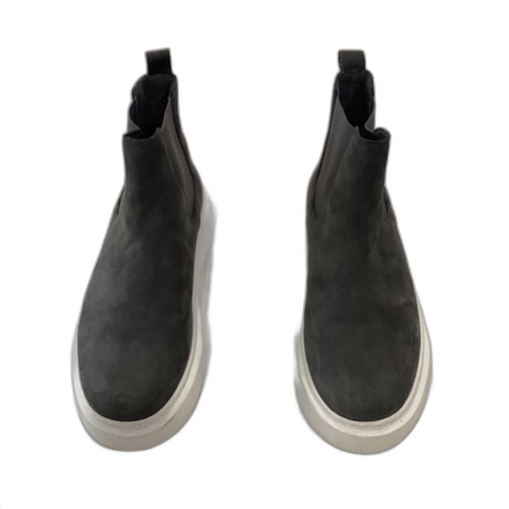 J Slides Boot Shoes Women's Size 6.5 Color Gray Comfort Stretch Ankle